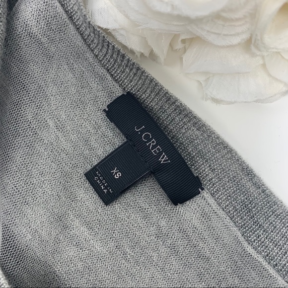 J Crew Crew Layered Lame Fringe Sweatshirt - Picture 11 of 12